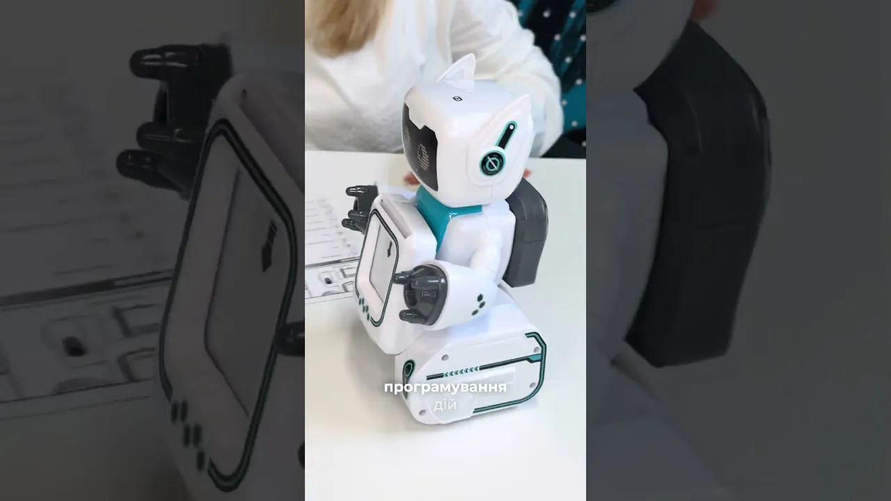 Робот-картридер с пультом управления и украинской озвучкой