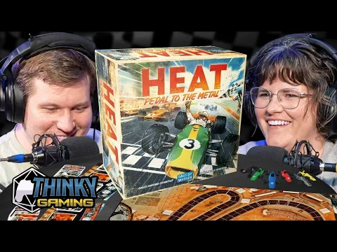 Let's Play HEAT: Pedal to the Metal | Roll to One Boardgaming