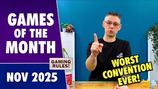 Best Games of the Month VLOG - November 2025