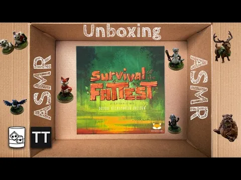 Satisfying Board Game Unboxing