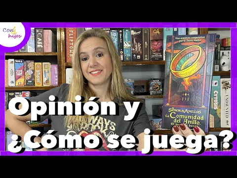 ESDLA LA COMUNIDAD DEL ANILLO EL JUEGO DE BAZAS (Asmodee) Opinión y ¿Cómo se juega?