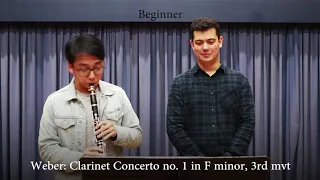 Professional Vs Beginner Clarinet
