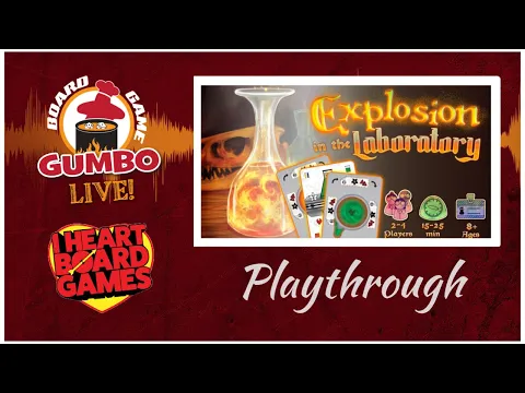 Explosion In The Laboratory -- Kickstarter Playthrough (3p)