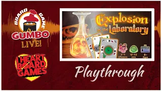 Explosion In The Laboratory -- Kickstarter Playthrough (3p)