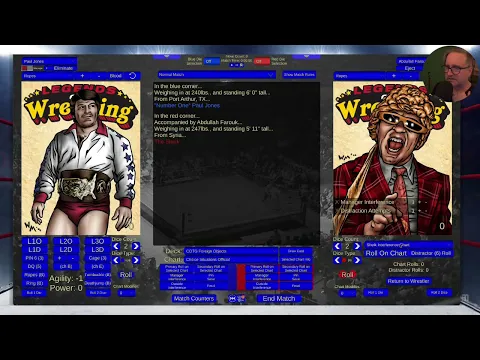 197 Hollywood Elite Wrestling Filsinger Games Legends of Wrestling Tabletop Solo play Wrestling rpg