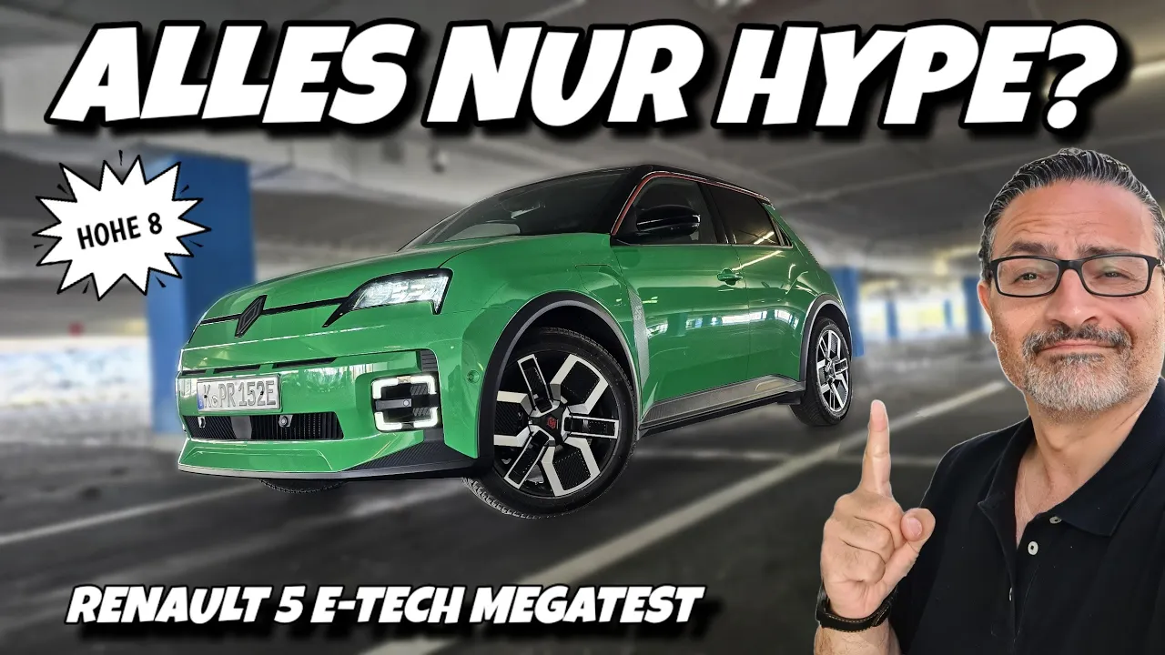 Sein Geld wert? Renault 5 E-Tech im Megatest. Reichweite Verbrauch Ladezeit Navi Software uvm #ev