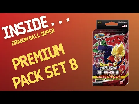 Inside…Dragon Ball Super Card Game: Ultimate Squad Premium Pack Set (4K 60fps)