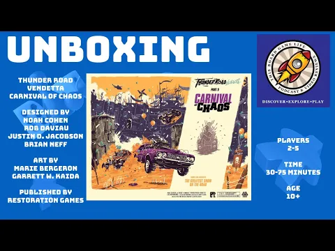 Thunder Road Vendetta Carnival of Chaos Unboxing