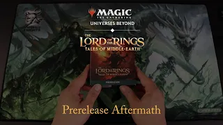 Magic: The Gathering: The Lord of the Rings: Tales of Middle-earth Prerelease Aftermath
