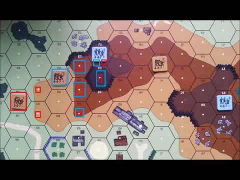 Advanced Squad Leader Teren 3: Wzgórza, Ślepe heksy i Wspinaczka