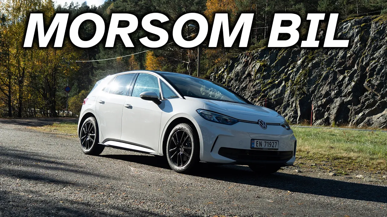 Billig tysk elbil som er mye bedre enn før - Volkswagen ID.3 Pure 2025