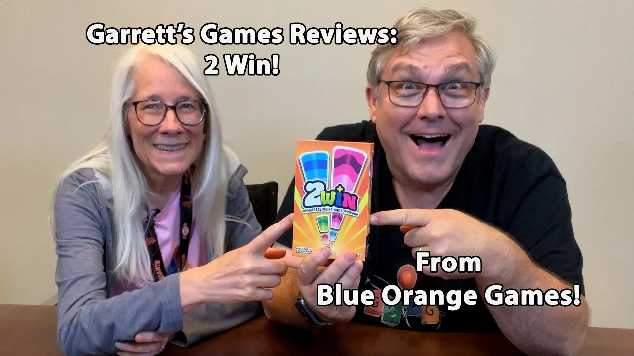 Play So You Gain Cards and Don't Go Out! Garrett's Games Reviews 2 Win from Blue Orange Games