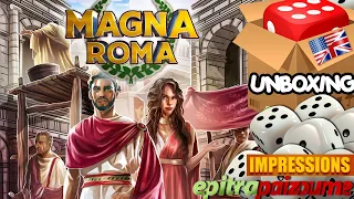 Magna Roma - Unboxing & Impressions (EN) by Epitrapaizoume