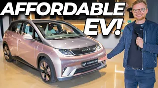 First sub-$35K electric car? (BYD Dolphin / EA1 / Atto 2 2022 review walkaround)