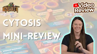 Cytosis Board Game Review | Mini Review of a Science-Themed Worker Placement Game ?✨