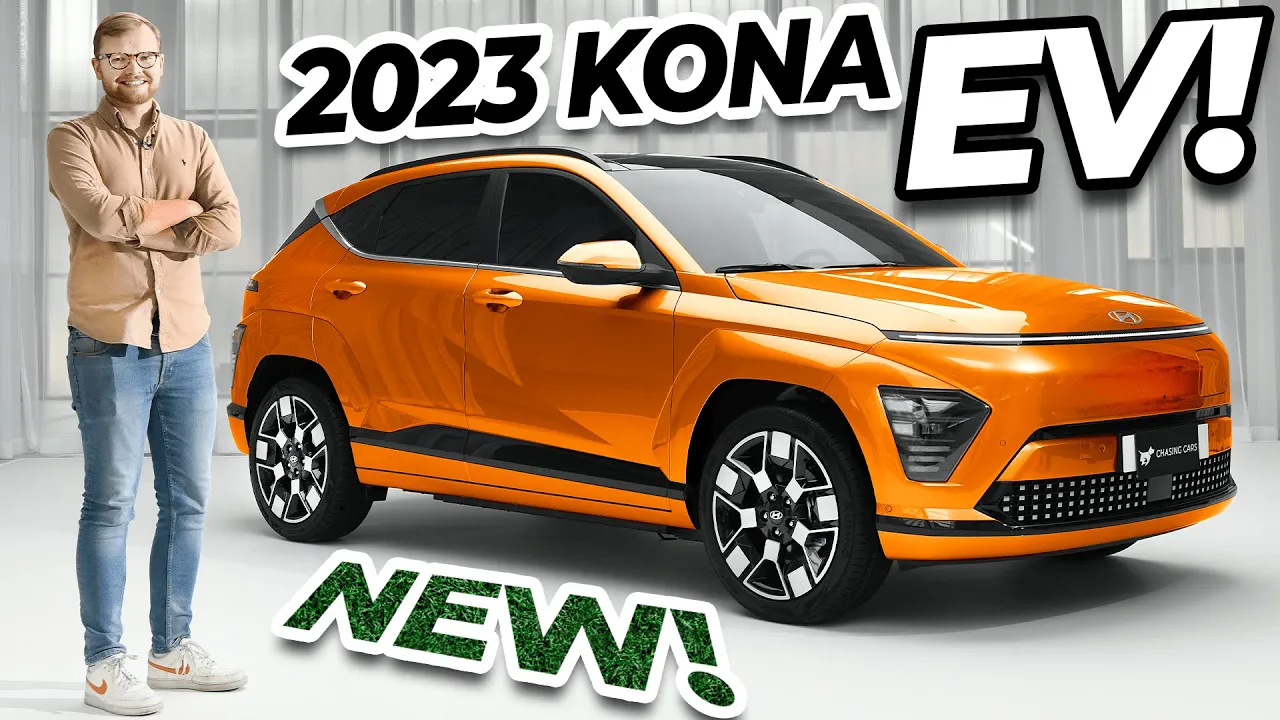 New Hyundai Kona EV 2023 review walkaround: range, release date & specs!