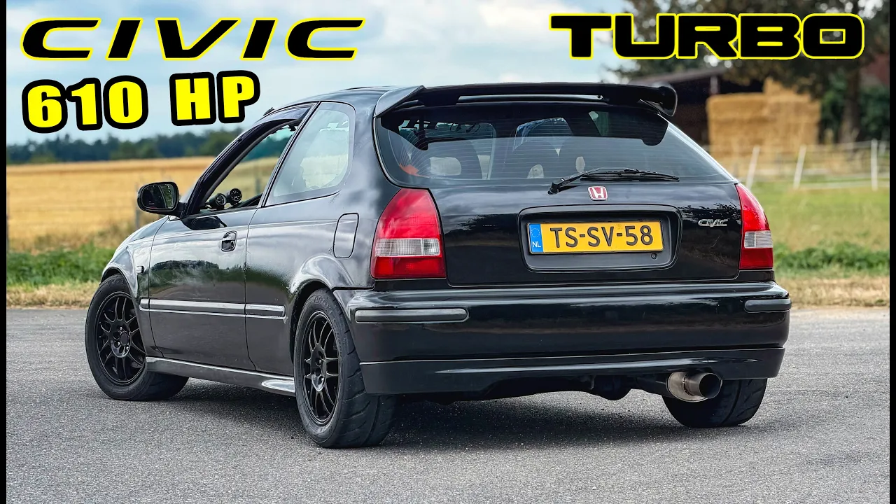 610HP HONDA CIVIC TURBO // REVIEW on AUTOBAHN