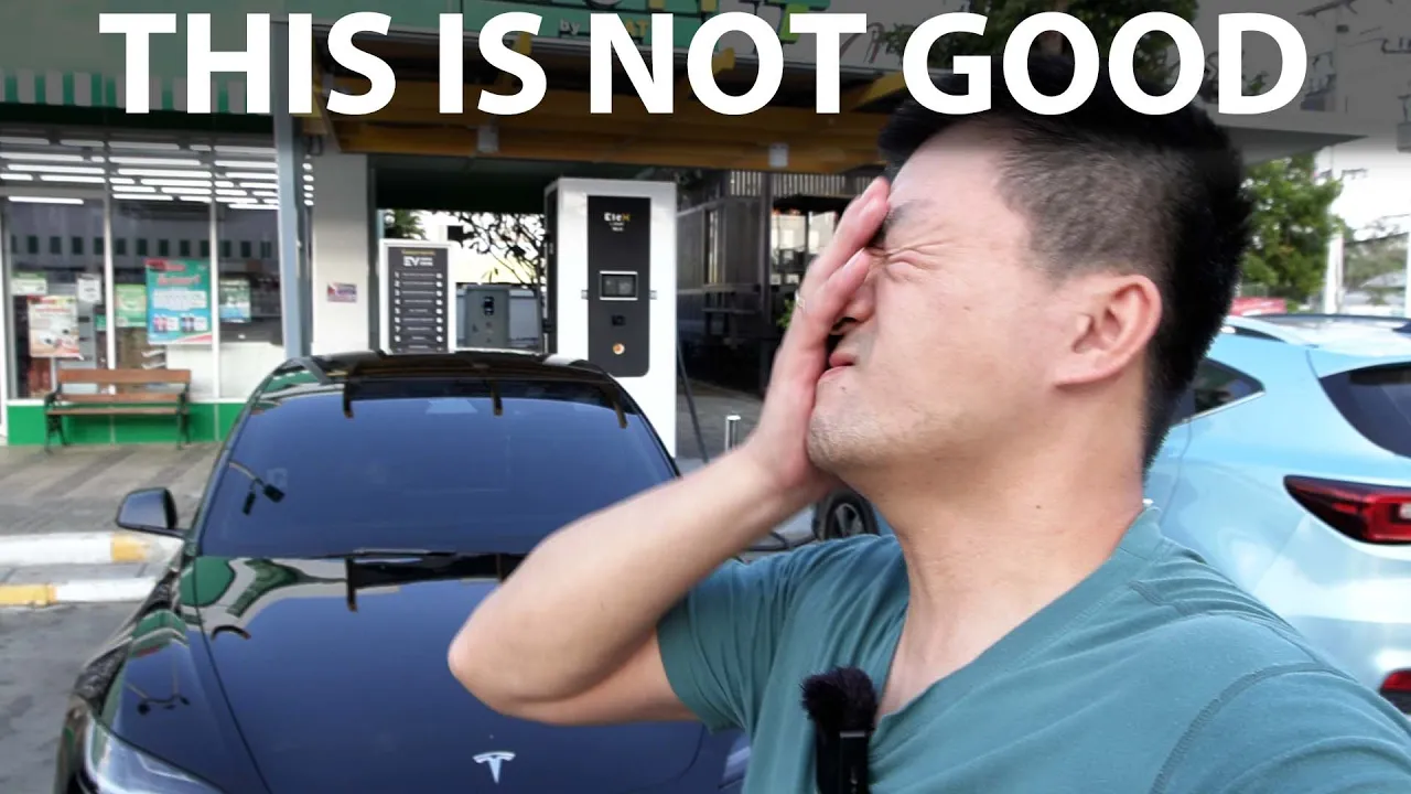 Tesla Model 3 LR Highland roadtrip from Bangkok to Chiang Dao