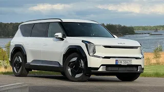 Test av Kia EV9 RWD: Klarer vi 526 km fra Horten til Florø uten ladestopp?