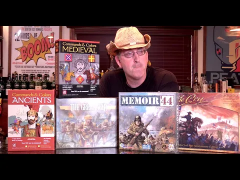 REVIEW of Commands & Colors: Medieval from GMT and Richard Borg Bonding With Board Games
