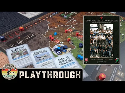 Government Atrocities and Reforms | The Guerrilla Generation Board Game Playthrough | El Salvador