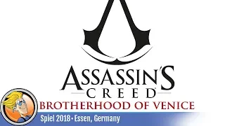 Assassin's Creed: Brotherhood of Venice — game preview at SPIEL '18