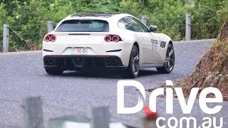 New Ferrari GTC4Lusso takes on Targa Tasmania | Drive.com.au
