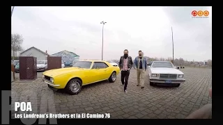 Chevrolet El Camino 1977 et Camaro SS350 - Les Landreau's Brothers 1/4