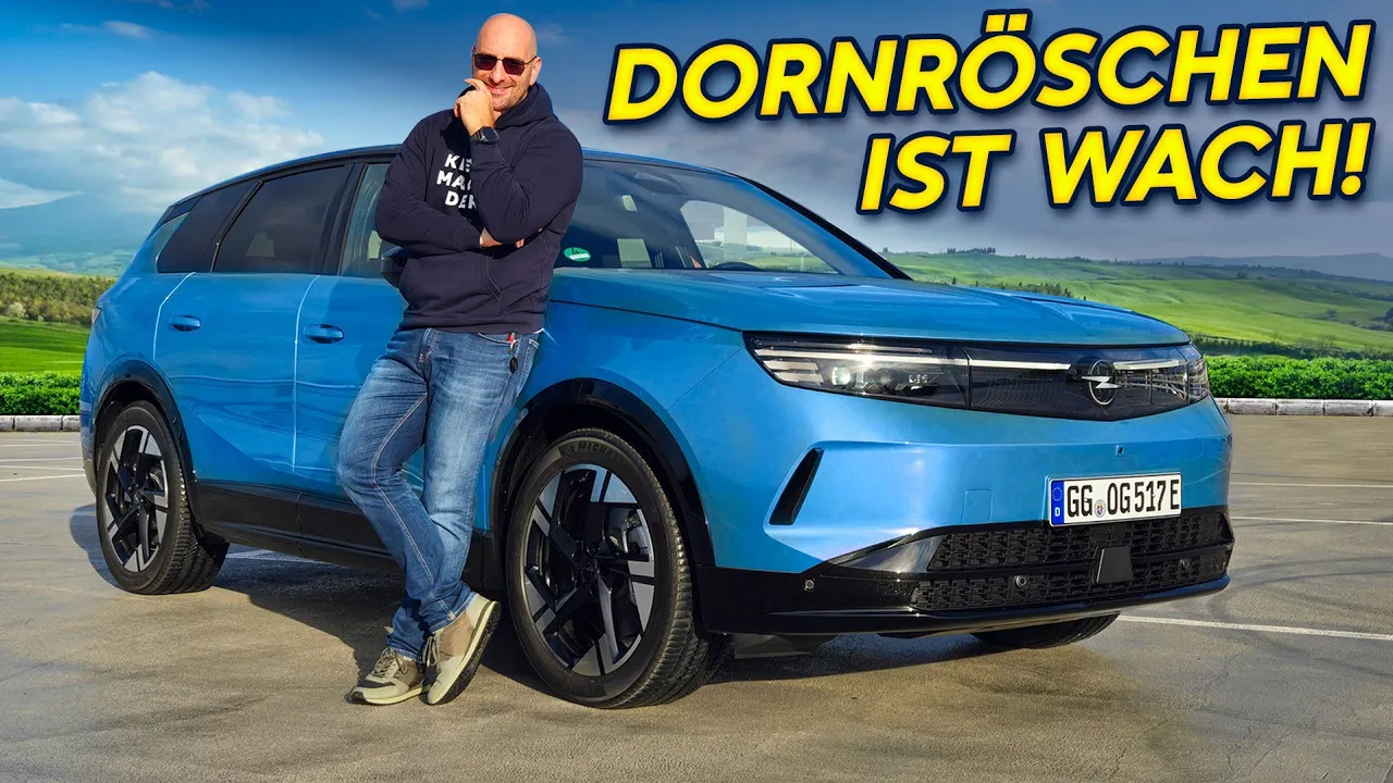 Opel GRANDLAND E: Oberklasse Flair & 700km Reichweite