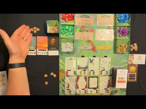 Solo Gameplay Vs Vincent Canvas Board Game (Unified Rules with Big Box)