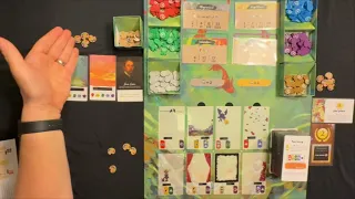 Solo Gameplay Vs Vincent Canvas Board Game (Unified Rules with Big Box)