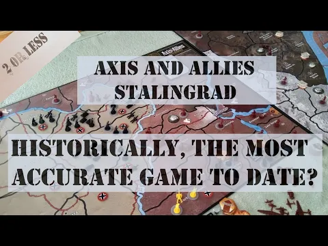 Axis and Allies Stalingrad: Historically, The Most Accurate Game To Date?