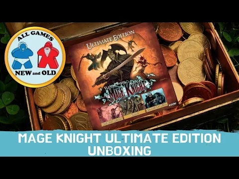 Mage Knight Ultimate Edition Unboxing