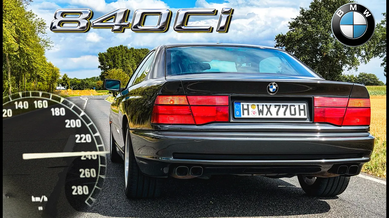 1993 BMW E31 840Ci 4.0 V8 // SOUND 0-100 100-200 & AUTOBAHN POV