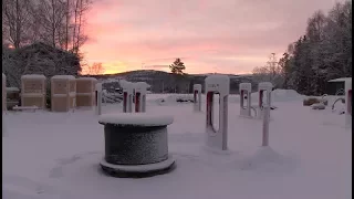 Tesla is always expanding the superchargers