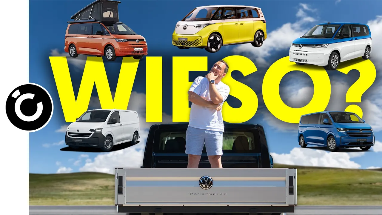 CHAOS bei Volkswagen? Multivan, Transporter & ID.Buzz im Vergleich
