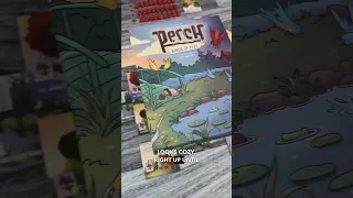 Perch: Birds of Play Overview #boardgames #perch #boardgamegeek #tabbletopgames #bgg