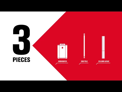 Product video thumbnail for Electro-Voice EVOLVE 50 Portable Column Array Speaker System