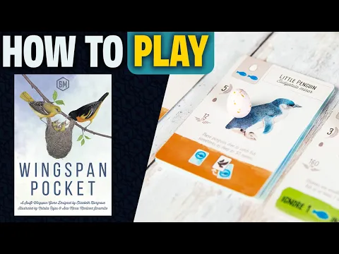 Wingspan Pocket | How to Play | Learn to Play in 5 Minutes! | Gather The Best Flock of Birds!