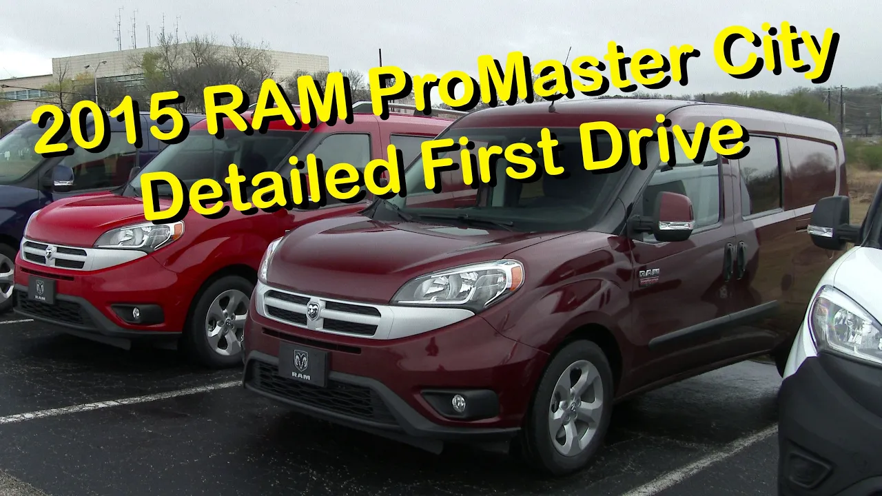2015 RAM ProMaster City Cargo and Wagon DETAILED Review - in 4K!