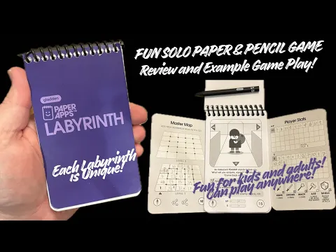Paper Apps Labyrinth Review and Example Game Play