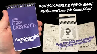 Paper Apps Labyrinth Review and Example Game Play
