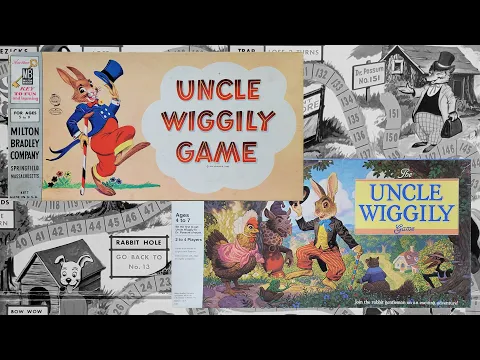Board Game Archaeology #80 Uncle Wiggily Game #kidsgames #unclewiggily #boardgames #familygames