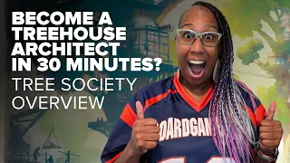 Tree Society– A Beautiful Game of Fruit Selling & Treehouse Building – Gen Con 2024