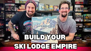 Alpenglow Board Game Review - First Impression - Kickstarter - Waterworks Games