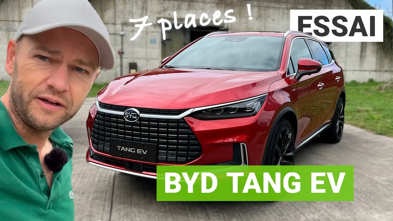 Essai BYD Tang : enfin du nouveau dans les SUV électriques 7 places !