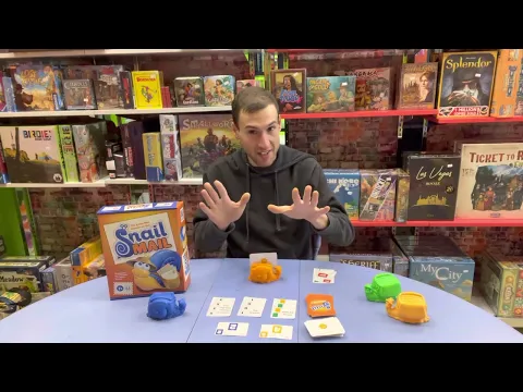 Snail Mail - A Rack-O Style Family Game With A Great Theme. (A Play Favorites How-To-Play Review)