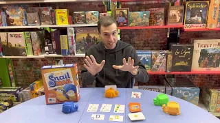 Snail Mail - A Rack-O Style Family Game With A Great Theme. (A Play Favorites How-To-Play Review)