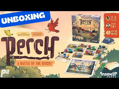 Perch Board Game | Unboxing + Overview