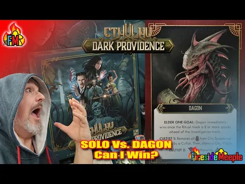 Cthulhu: Dark Providence - Solo Playthrough VS. Dagon